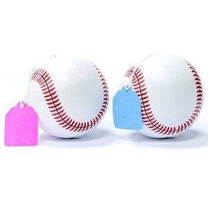 Two Gender Reveal Baseballs set